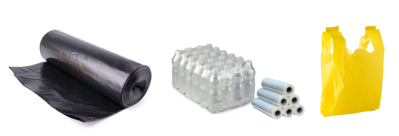 PE Polyethylene plastic film applications